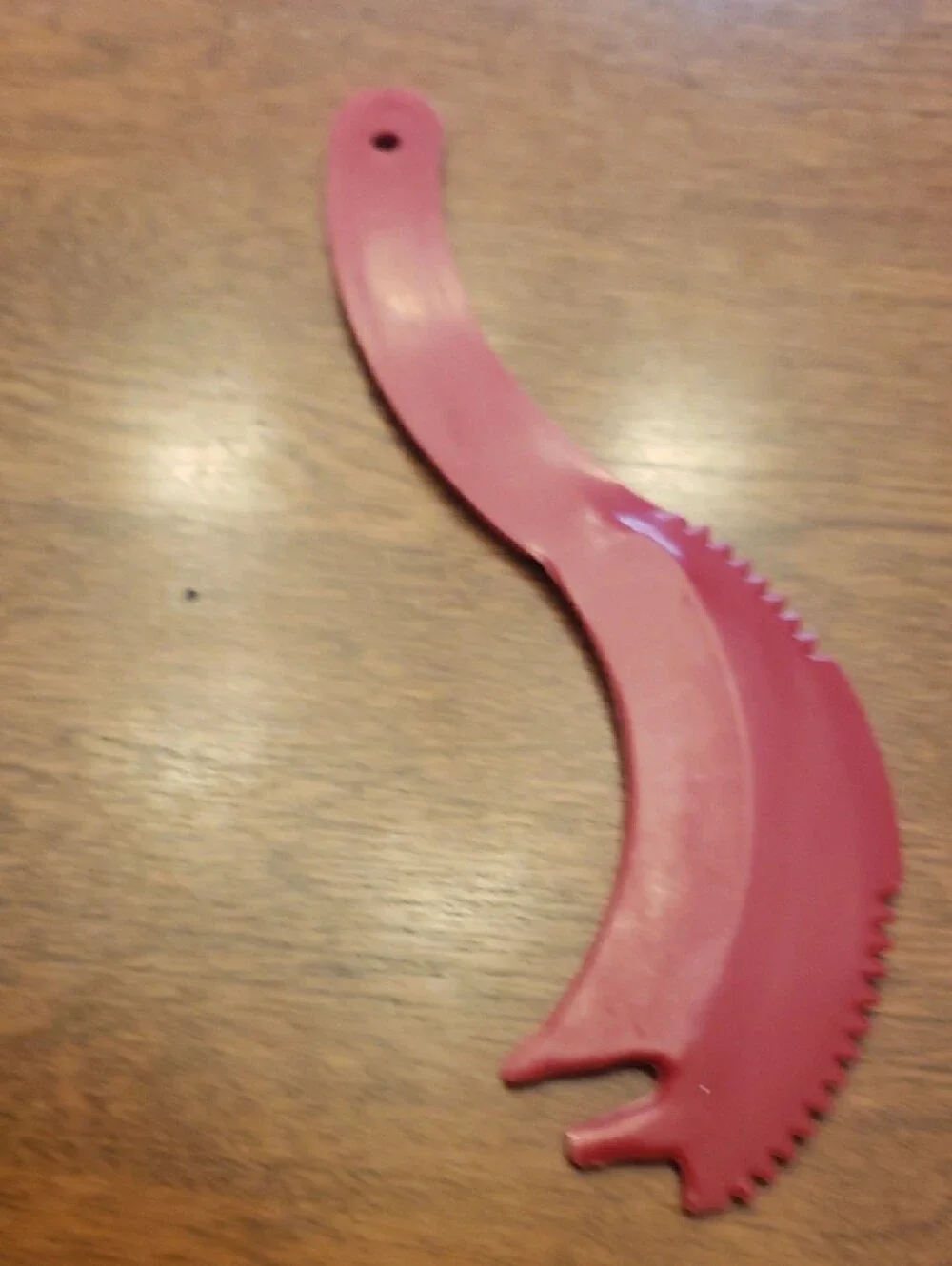 Vtg Tupperware Red Sli-Saw-All - The All In One Gadet
